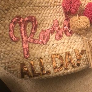rose all day beach bag